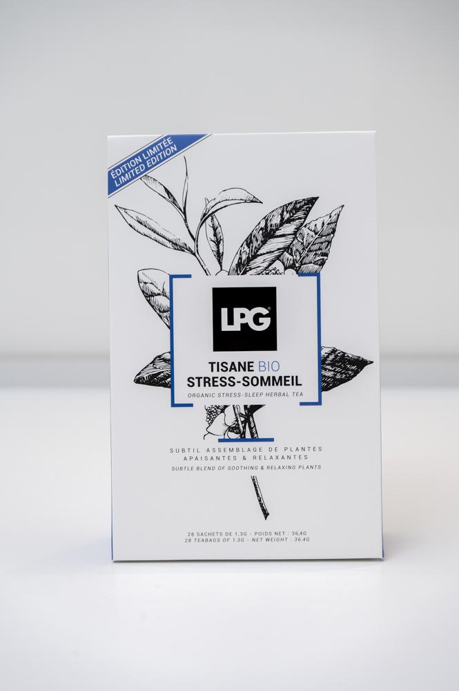 Tisane LPG STRESS SOMMEIL en EDITION LIMITEE dans votre institut Maison S !