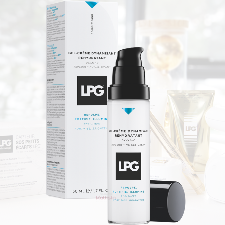 Gel-crème dynamisant réhydratant