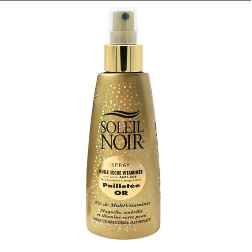 Spray huile sèche paillette