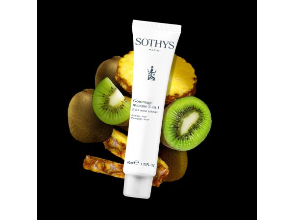 Gommage masque 2 en 1